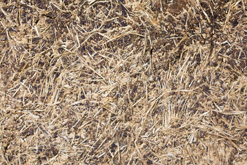 Wattle and daub wall texture