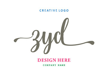 ZYD lettering logo is simple, easy to understand and authoritative