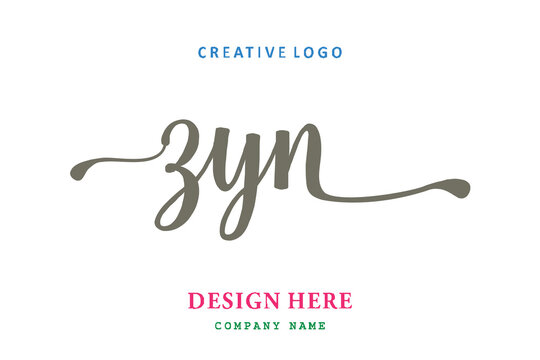 ZYN lettering logo is simple, easy to understand and authoritative