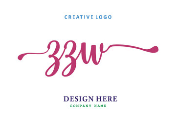 ZZW lettering logo is simple, easy to understand and authoritative