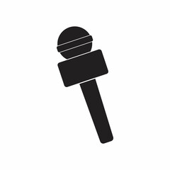 Microphone, news icon in Media,