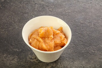 Delicous superfood - cod fish caviar