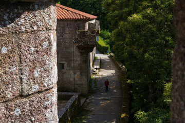 San Pedro de Rocas monastery, Esgos, Ourense province, Galicia, Spain