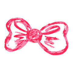 Icon in hand draw style. Drawing with wax crayons, children's creativity