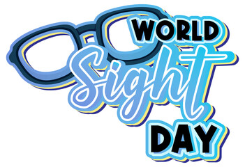 World sight day concept background