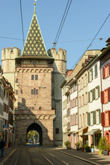 Obraz premium Spalentor gate at Basel in Switzerland