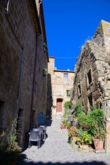 Ancient Hilltop Medieval City in Umbria Italy