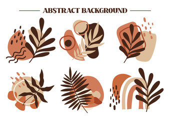 Fototapeta na wymiar Abstract shape vector illustration for banner