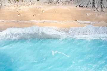 Möbelaufkleber Griechische Insel Lefkada im Ionischem Meer, Europa © shokokoart