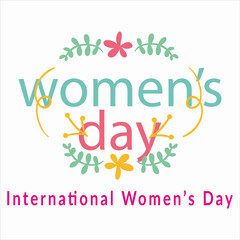  Best women's day logo template design vector, women's logo, Vector illustration Happy women's day, 8 march celebrations
