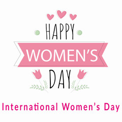  Best women's day logo template design vector, women's logo, Vector illustration Happy women's day, 8 march celebrations
