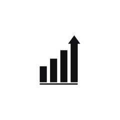Growth icon in simple design