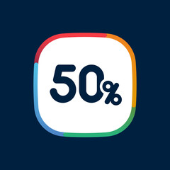50%