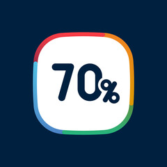 70%