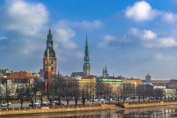 Fototapeta premium View of Riga, Latvia