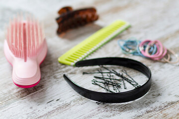 Brush and other hair care objects