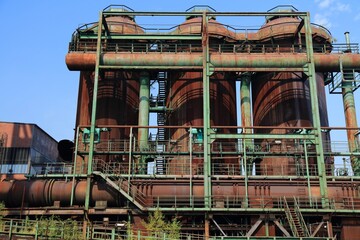 Closed steel mill in Dortmund
