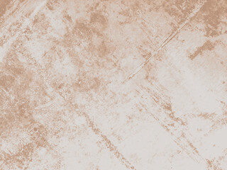 Beige grunge surface. Vintage rusty splash wallpaper. Ancient crack effect. Distress grunge texture. Overlay grain