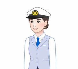 タクシー運転手の女性