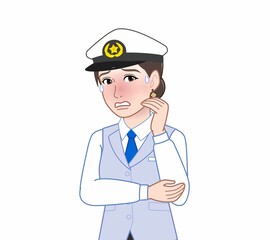タクシー運転手の女性