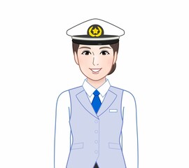 タクシー運転手の女性