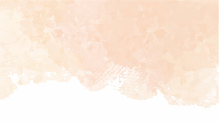 Orange watercolor background for your design, watercolor background concept, vector.