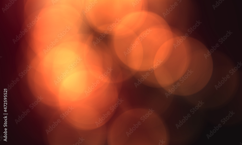 Poster color abstract background, bokeh lights.