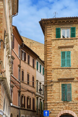 Osimo, historic town of Marche, Italy