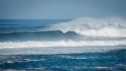 Big clean waves , Hossegor, France