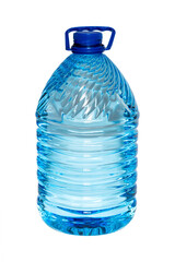 Big bottle of water isolated on a white background. Clean water ecological disaster conception - 472601597
