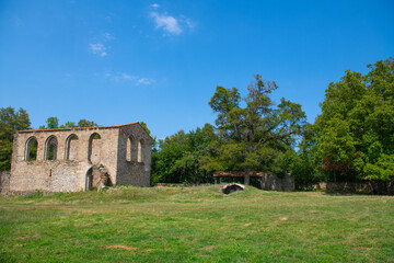 unusual and amazing place in Kakheti temple of kvetera