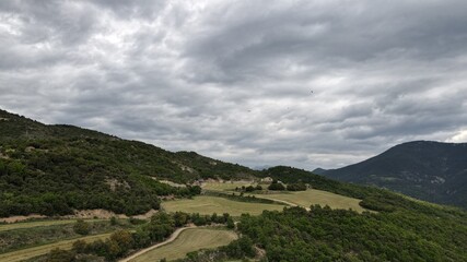 Private enduro motorcycle circuit, in the middle of the mountains and nature.