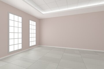 photo frame mock up.empty room design interio 3d rendering