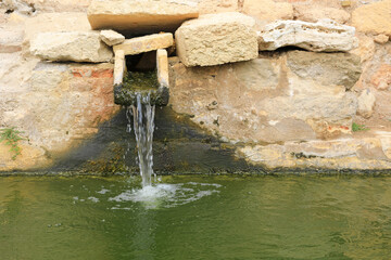 alcazaba almeria fuente de piedra con estanque  4M0A5362-as21