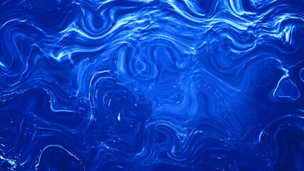 Obraz premium wavy background animation. abstract colorful marbling wavy background animation.