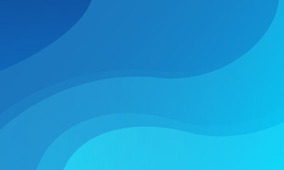 Blue abstract background. Dynamic shapes composition. Vector illustration