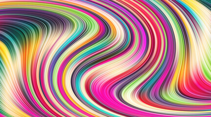 Twisted abstract pattern lines effect design template for banner cover