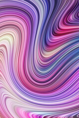 Swooshy lines painting texture decoration