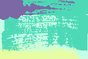  Abstract painted  background. Trendy graphic artwork for poster, cover, invitation, placard, brochure, flyer. Vector illustration with paint strokes and shapes in pastel retro colors.