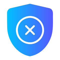 unsafe gradient icon