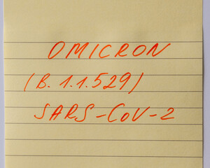 New variant of the Covid-19 Omicron B.1.1.529