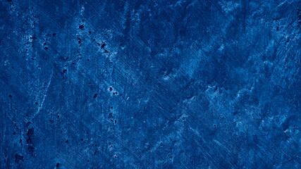 blue abstract grungy texture background of wall cement concrete	