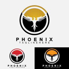 Phoenix logo Vector Illustration Design Template