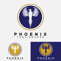 Phoenix logo Vector Illustration Design Template