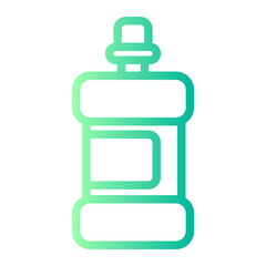 Mouthwash gradient icon