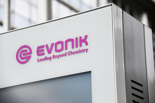 Essen, North Rhine-Westphalia, Germany - September 10, 2021: Evonik headquarters in Essen - Evonik Industries AG one of the largest speciality chemicals companies in the world