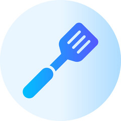 spatula gradient icon
