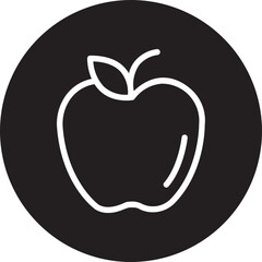 apple glyph icon