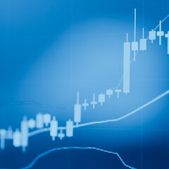 Business graph background: Analysis business accounting on info sheets. Businessman hand working on analyzing investment charts for Gold market, Forex market and Crude oil trading market.	
