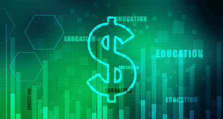 2d rendering usd Dollar symbol 